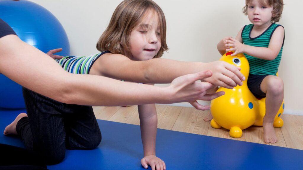 rehabilitacja domowa dzieci przez fizjoterapeutę z Katowic